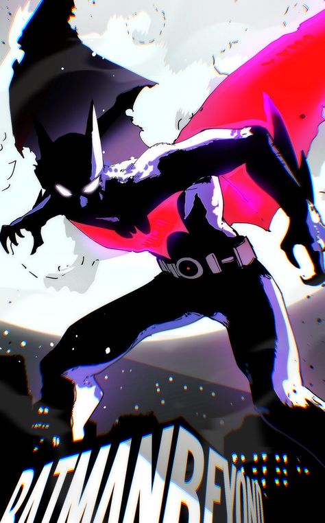 Batman Beyond Terry, Batman Gotham Knight, Terry Mcginnis, Superhero Background, Real Batman, Batman Concept, Dc Comics Wallpaper, Batman Pictures, Batman Poster