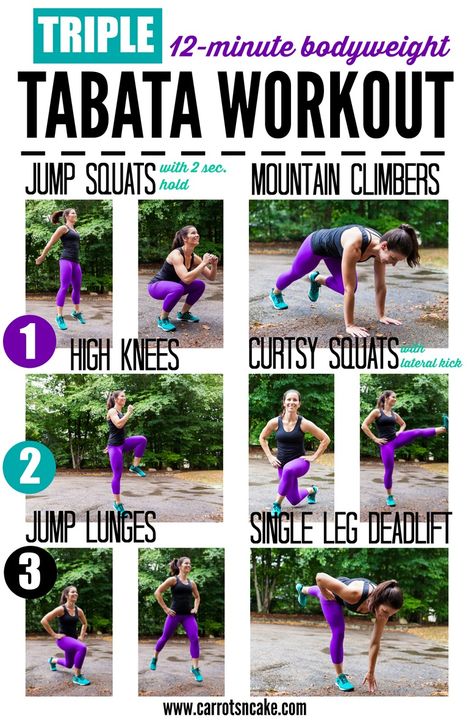 Triple Tabata Bodyweight Workout Tabata Workout, Best Workout Routine, Outdoor Workout, Tabata Workouts, Outdoor Training, Cardio Training, High Intensity Interval Training, Effective Workouts, Outdoor Workouts