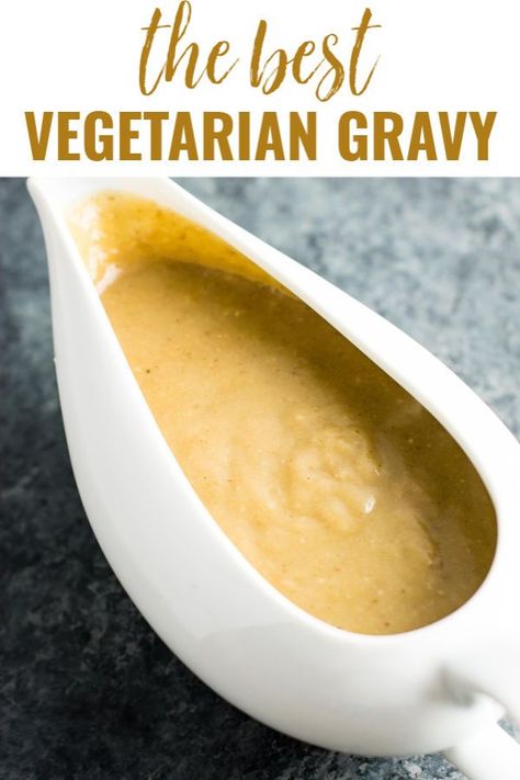 The most flavorful insanely good vegetarian mushroom gravy recipe. Even meat eaters go crazy for this delicious gravy! Make this for your vegetarian family members this thanksgiving. #vegetarian #gravy #thanksgiving Veggie Gravy, Vegetarian Mushroom Gravy, Vegetarian Gravy Recipe, Vegetable Gravy, Vegetarian Gravy, Vegetarian Thanksgiving Recipes, Thanksgiving Vegetables, Mushroom Gravy Recipe, Vegan Gravy