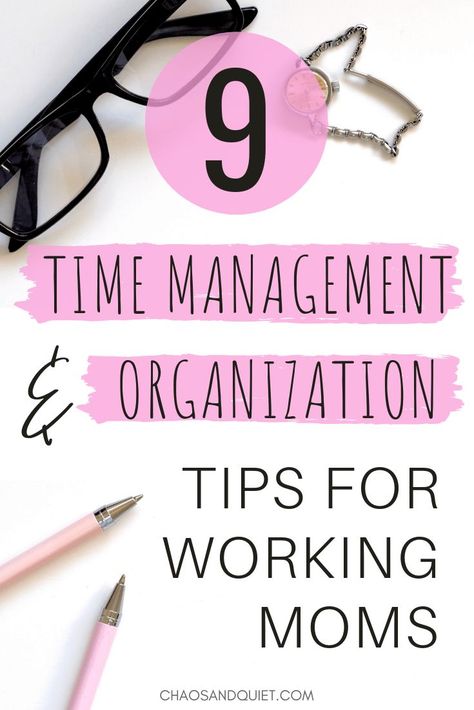 Time management and organization are crucial to survival as a working mom. These 9 must-read time management and organization tips for working moms will help you maximize productivity and stay organized! #workingmom #workingmomtips #timemanagement #organization Tips For Working Moms, Working Mom Organization, Working Mom Routine, Mom Time Management, Working Mom Schedule, Management Organization, Productive Moms, Mom Routine, Mom Schedule