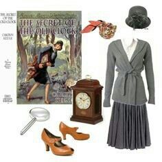 The Secret of the old clock - Nancy Drew inspired Nancy Drew Cosplay, Nancy Drew Inspired Outfits, Nancy Drew Costume, Nancy Drew Outfits, Nancy Drew Style, Mysterious Aesthetic, The Hardy Boys, Book Costumes, Nancy Drew Books