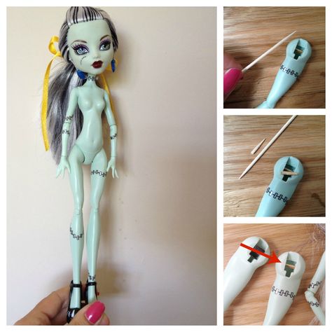 Doll Repaint Tutorial, Doll Cookies, Monster High Doll Clothes, Fox Doll, Unicorn Doll, Custom Monster High Dolls, Monster High Custom, Monster High Repaint, Doll Painting