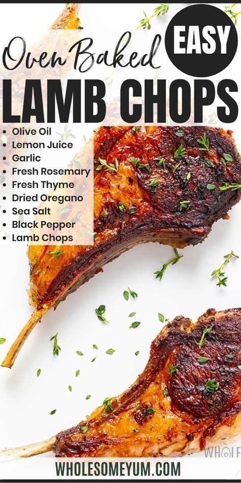 Lamb Chop Mediterranean, Mediterranean Lamb Chop Recipes, Christmas Lamb Chop Recipes, Easter Lamb Chops, Lamb Chop Recipes Cast Iron, The Best Lamb Chop Recipe, Perfect Lamb Chops, Lam Chops Recipes, Lamp Loin Chops