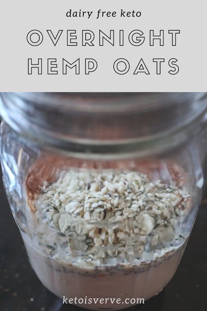 Overnight Oats With Hemp Seeds, Overnight Oats With Hemp Hearts, Hemp Seed Overnight Oats, Hemp Hearts Overnight Oats, Overnight Hemp Hearts, Chia Seed Oatmeal Overnight Oats, Chia Seed Oatmeal Overnight, Chia Seed Overnight Oats, Hemp Hearts Recipes