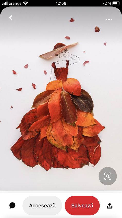 Leaf Art Diy, Flower Petal Art, Autumn Leaves Craft, Leaf Collage, Leaf Projects, Diy Crafts Bookmarks, Pressed Flower Crafts, Fall Arts And Crafts, Collage Diy