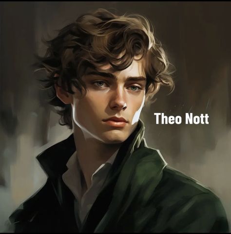 Male Art Model, Theo Nott, 18th Century Landscape, Brown Hair Green Eyes, Fantasy Story Ideas, Mattheo Riddle, Character Inspiration Male, Hogwarts Mystery, Magical Art