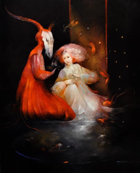 Anne Bachelier  -  The Strange Tale Anne Bachelier, Fractured Fairy Tales, Wadi Rum, Diy Artwork, Fantasy Pictures, Visionary Art, French Artists, Surreal Art, Art Oil