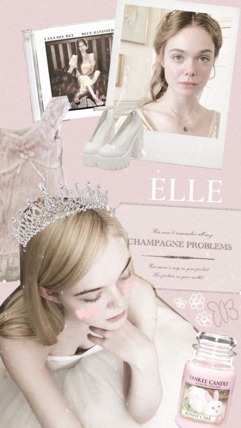 Elle Fanning Aesthetic Wallpaper, Elle Fanning Coquette, Elle Fanning Wallpaper, Coquette Edit, Melanie Martinez Live, Tartan Wallpaper, Edit Wallpaper, Pretty Pink Princess, Pop Art Wallpaper