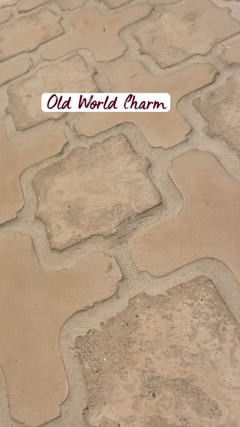 Old World Charm - Artillo concrete tile - Arabesque 11a in 2022 | Old world charm, Old world, Rustic elegance Tile Terracotta, Sandstone Tile, Old Concrete, Adobe Home, Travertine Pool, Porch Tile, Arabesque Tile, Decorative Wall Tiles, Brick Tile