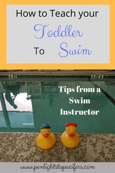 Teaching Your Baby Or Toddler To Swim #swim #toddler #safety Teach Toddler To Swim, Swimming Lesson Plans, Swim Tips, How To Swim Faster, Teach Kids To Swim, Swimming Lessons For Kids, Swimming Drills, Swimming Motivation, Swim Instructor