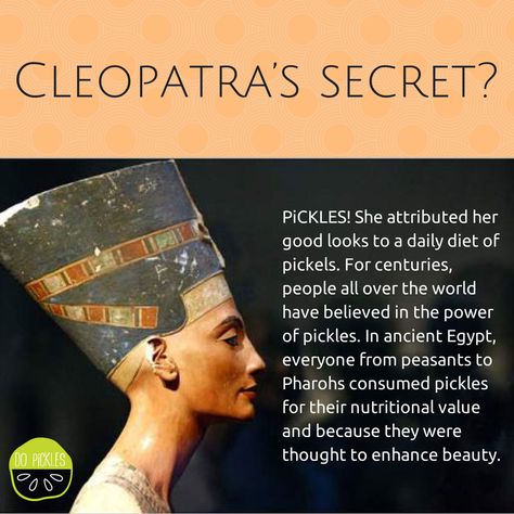 Cleopatra claimed pickles made her beautiful... Cleopatra Beauty, Cleopatra Beauty Secrets, Aesthetic Routines, Archangel Prayers, Natural Beauty Secrets, Queen Cleopatra, Egyptian Beauty, Great Skin, Skin Care Tutorial