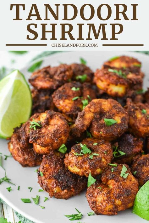 Tandoori Shrimp Walnut Shrimp Recipe, Tandoori Shrimp, Shrimp Piccata, Hawaiian Garlic Shrimp, Shrimp Dinners, Smoked Shrimp, Cajun Shrimp And Grits, Spicy Shrimp Tacos, Piccata Recipe