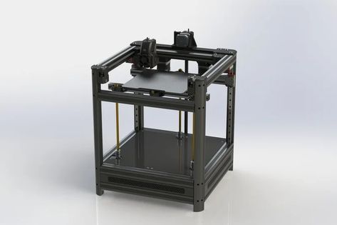 How to Design and Build a 3D Printer : 10 Steps (with Pictures) - Instructables Diy 3d Printer Enclosure, Diy Gadgets Electronics, Build A 3d Printer, Make 3d Printer, Big 3d Printer, Diy 3d Printer, 3d Printer Enclosure, Gadgets Electronics, 3d Printing Machine