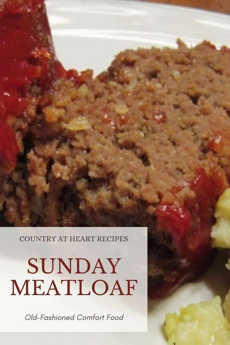 Meatloaf Recipe With Crackers, Saltine Cracker Recipes, Recipes Main Dishes, Meatloaf Dinner, Delicious Meatloaf, Homemade Meatloaf, Classic Meatloaf Recipe, Heart Recipes, Good Meatloaf Recipe