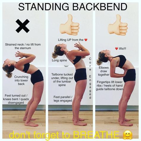 Yoga Backbend, Low Impact Cardio Workout, Fitness Hacks, Yoga Breathing, Yoga Tutorial, Yoga Beginners, Sup Yoga, Yoga Posen, Bikram Yoga