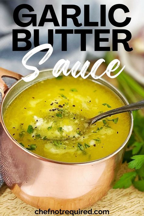 Garlic Sauce For Steak, Garlic Butter Sauce For Pasta, Easy Garlic Butter Sauce, Garlic Butter Sauce Recipe, Butter Flavors, Garlic Butter Noodles, Butter Sauce For Pasta, Easy Garlic Butter, Lemon Garlic Butter Sauce