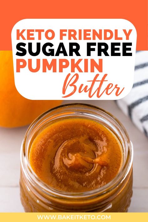 How to make sugar free pumpkin butter for serious pumpkin lovers only! I'm sharing my personal low carb pumpkin butter recipe. You won't believe how quick and easy this flavorful pumpkin recipe is. This is one of my favorite canned pumpkin recipes because it's so versatile - perfect for making quick low carb  snacks or using in keto pumpkin desserts. Keto Pumpkin Butter Recipe, Keto Pumpkin Butter, Clean Freezer, Paleo Pumpkin Recipes, Pancakes Muffins, Pumpkin Butter Recipe, Canned Pumpkin Recipes, Clean Desserts, Healthy Journey