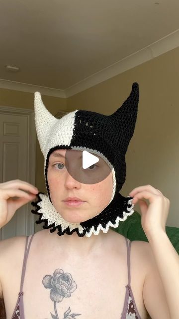 Fran on Instagram: "I <3 making horns the most I think! 😈" Crochet Horn Pattern, Crochet Horns Free Pattern, Horns Crochet, Crochet Horns, Clothing Crafts, May 13, Crochet Tutorial, Horn, Free Pattern