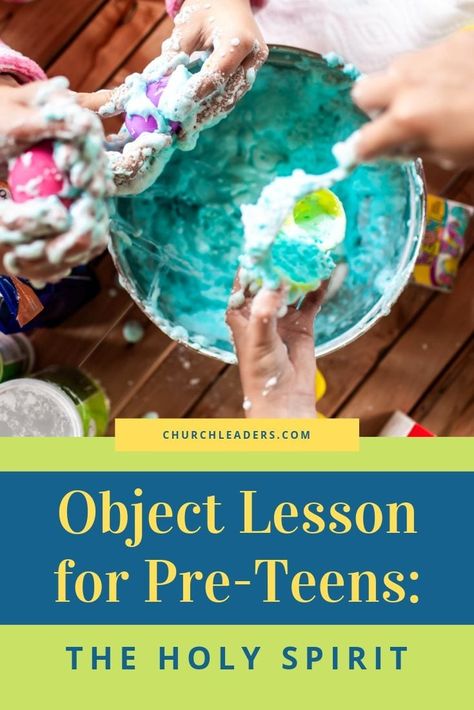 Sunday School Crafts For Teens, Object Lessons For Teens, Bible Crafts For Teens, Holy Spirit Lesson For Kids, Holy Spirit Crafts For Kids, Holy Spirit Activities For Kids, The Holy Spirit Craft For Kids, Pentecost Object Lesson For Kids, Who Is The Holy Spirit For Kids