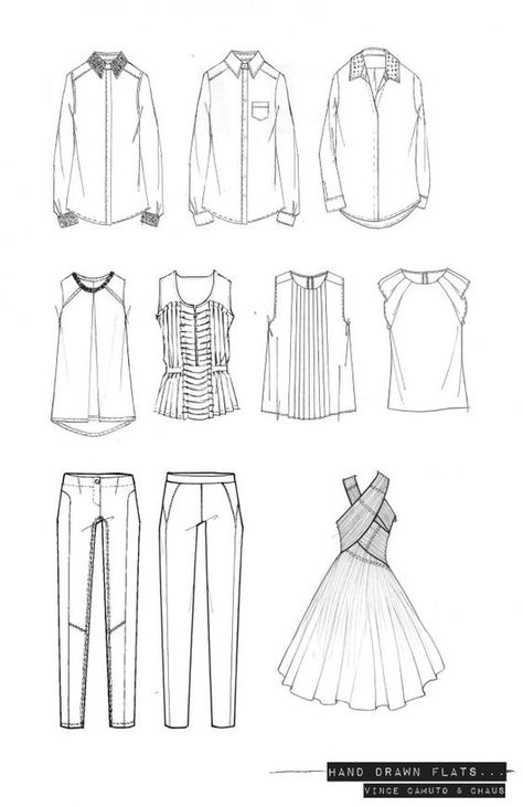 HAND DRAWN FLATS1. http://www.artsthread.com/p/emmadobson/gallery/my-galleries/hand-drawn-flats-from-industry: Technical Flats, Technical Sketch, Sketches Fashion, Flat Drawings, Flat Pattern, Clothing Sketches, Illustrations Design, Technical Drawings, Fashion Drawings