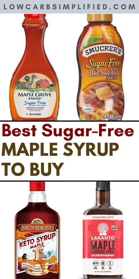 We tried and ranked 10 of the most popular sugar-free and keto maple flavored syrups to go with your pancakes, desserts and more! Best Low Carb Tortillas, Low Fat Diet Recipes, Filling Breakfast Recipes, Sugar Free Pancakes, Sugar Free Frosting, Coffee Keto, Weekend Brunch Recipes, Maple Syrup Recipes, Keto Products