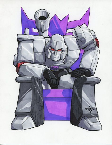 Megatron by Scott Dalrymple Transformers Megatron Art, G1 Megatron, Megatron Art, Transformers Poster, Scott Dalrymple, Comic Book Room, Transformers Drawing, Transformers Art Design, Transformers Megatron