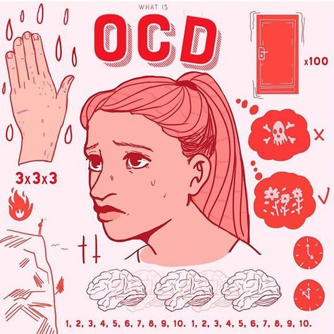 Obsessive Compulsions Art, Sensory Processing Disorder Eating Drawing, Ableism Art, Art Representing Ocd, Dsm Art, Ocd Pictures, My Ocd, Positive Mental Health, Mental Disorders