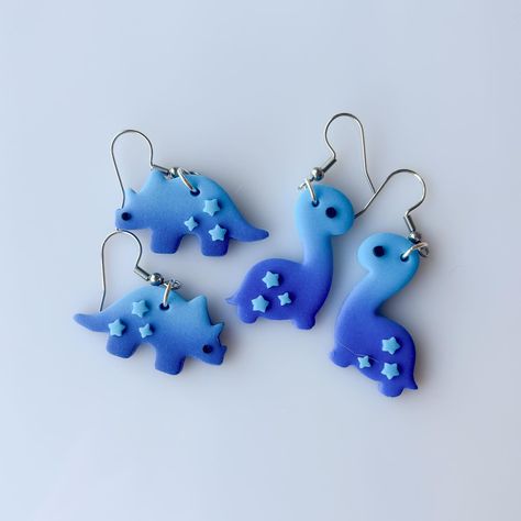 Dino Earrings, Clay Craft, Jewelry Charms, Clay Crafts, Jewelry Accessories, Charms, Quick Saves, Design