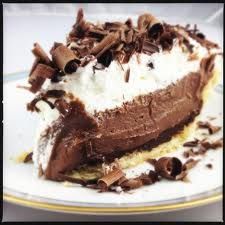 Recipe of the Day: Chocolate Bavarian Pie *National Bavarian Cream Pie Day* Bavarian Cream Pie, Chocolate Bavarian Cream, Baked In Vermont, Easy Chocolate Pie Recipe, Mud Pie Recipe, Silk Pie Recipe, Mississippi Mud Pie, French Silk Pie, Silk Pie