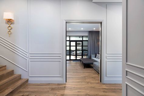 Half Round Moulding, Timber Wall Panels, Timber Handrail, Round Profile, Wall Feature, Round Moulding, Contemporary Art Deco, Timber Walls, Timber Mouldings