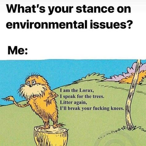 Radical Environmentalism, Weird Videos, Funny Car Memes, Human Interest, Dr Suess, Disney Jokes, Environmental Awareness, Funny Girl, The Lorax