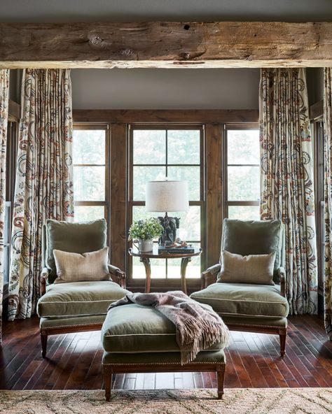 Farmhouse curtain ideas – 10 of the best rustic window treatments | Country | Style Curtains Living Rooms, Farmhouse Curtain Ideas, Rustic Farmhouse Window Treatments, Modern Farmhouse Curtains, Rustic Window Treatments, Farmhouse Style Curtains, Window Treatments Ideas, Farmhouse Window Treatments, Rustic Shutters