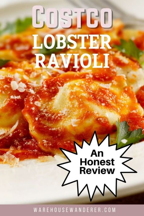 Lobster Ravioli Lasagna, What Sauce Goes With Lobster Ravioli, Sauces For Lobster Ravioli, Easy Sauce For Lobster Ravioli, Maine Lobster Ravioli Sauce, What To Serve With Lobster Ravioli, Costco Lobster Ravioli Sauce Recipes, Lobster Ravioli Sauce Recipe Easy, Costco Ravioli Recipe