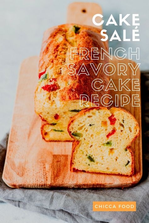 Savory Cakes Recipes, Savory Pound Cake, Savoury Cake Recipes, Vegetable Cake Recipes, Savory Cake Recipes, Savory Cake, Savory Breads, Vegetable Cake, Savory Cakes