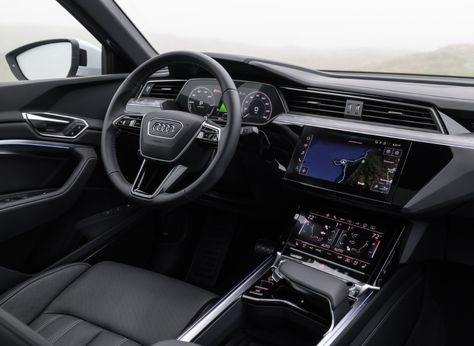 2024 AUDI Q8 SPORTBACK E-TRON - INEAX MOTORS Audi Q8 Interior, Audi Q8 E Tron, Audi E-tron, Audi Cars, Curved Glass, Luxury Suv, Light Project, Automotive Interior, Driving Experience