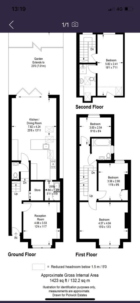 Terrace House Extension Floor Plans, Extension Floorplan, Kitchen Extension Floor Plan, Kitchen Extension Layout, Victorian Terrace Extension, Terrace House Extension, Architectural Blueprint, Victorian Terraced House, Side Return Extension