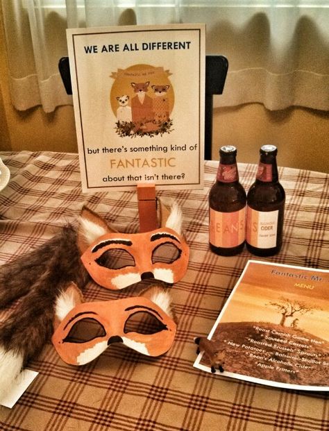 Fantastic Mr Fox party supplies all handmade by me :) Wes Anderson Birthday Party, Fantastic Mr Fox Birthday Party, Wes Anderson Party, Ash Fantastic Mr Fox Costume, Kristofferson Fantastic Mr Fox Costume, Fantastic Mr Fox Thanksgiving, Fantastic Mr Fox Party, Fantastic Mr Fox Aesthetic Wallpaper, Fantastic Mr Fox Aesthetic