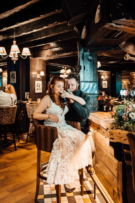 Elegant Irish Wedding, Pub Wedding Ideas, Guinness Wedding, Wedding In Ireland, Weddings In Ireland, Wedding Ireland, Irish Elopement, Irish Pub Wedding, Ireland Elopement