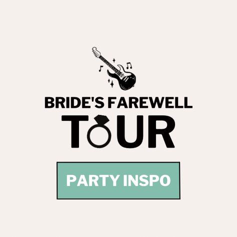 Brides Farewell Tour, Bach Party, Wedding 2024, Punk Rock, Rock N, Bachelorette Party, Rock N Roll, Bridal Shower, Shower