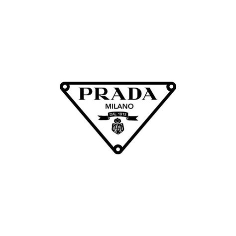 Prada Poster, Diy Gifts To Sell, Branded Tote Bags, Fashion Model Sketch, Prada Triangle, Preppy Stickers, Logo Sketches, Model Sketch, Prada Logo