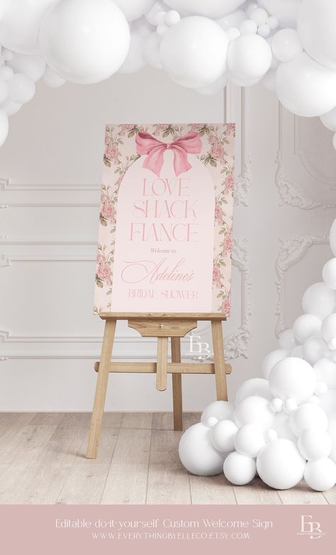 Love Shack Baby Shower Theme, Love Shack Fancy Grad Party, Love Shack Fancy Baby Shower Theme, Loveshackfancy Party, Girly Baby Shower Themes, Love Shack Fancy Aesthetic, Fancy Baby Shower, Link Edit, Barbie Tingz