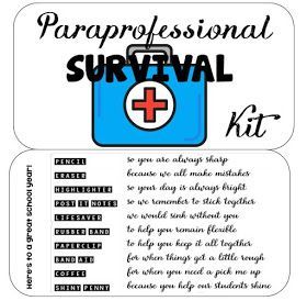 As a special education teacher I work with a variety of paraprofessionals. Over my four years as a special education teacher I have worked w... Paraprofessional Appreciation, Special Education Paraprofessional, Paraprofessional Gifts, Teacher Survival, Teachers Aide, Teacher Assistant, School Staff, Special Education Teacher, Teacher Appreciation Week