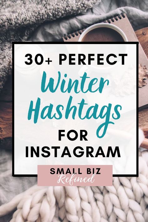 Winter Hashtags Instagram, Winter Social Media Post, Winter Hashtags, Hashtag Strategy, Hashtags For Instagram, Content Inspiration, Best Online Business Ideas, Entrepreneurship Tips, Marketing Copywriting