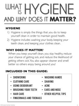 CLEAN! Hygiene Guide For Boys, Distance Learning by Student Support Central Basic Hygiene Checklist, Hygiene Tips For Teens, Hygiene Closet, Hygiene Activities For Kids, Hygiene For Kids, Personal Hygiene Activities, Hygiene Lessons, Clean Hygiene, Hygiene Activities