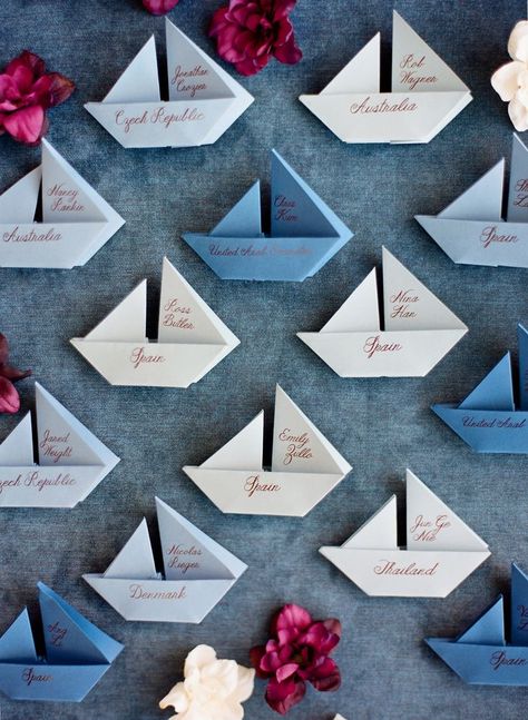 Yacht Wedding Decorating Ideas, Maritime Wedding Decoration, Beach Wedding Table Seating Chart, Wedding Marine Theme, Lighthouse Theme Wedding, Wedding Nautical Theme, Nautical Themed Table Decor, Boat Bridal Shower Ideas, Ship Wedding Ideas