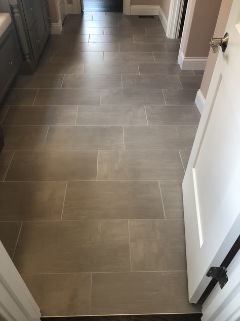 Gray Brown Tile Flooring, Large Tile Bedroom Floor, 12×24 Tile Patterns, Engineered Tile Flooring, Daltile Bathroom Tile Flooring, Lowes Tile Floor, Tile Colors Floor, Tile House Flooring, Brown Kitchen Floor Tile