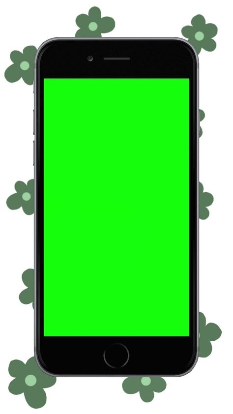 Png Green Screen, Phone Overlay, Iphone Png, Gacha Base, Screen Video, Black Phone, Green Screen, Ios, Screen