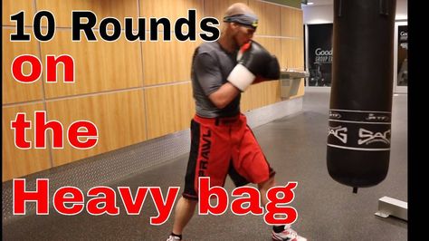 How to Do 10 Round Heavy Bag Workout in the Right Way http://punchingbagsguide.com/10-round-heavy-bag-workout/ #workout #boxing Punching Bag Workout, Boxer Workout, Heavy Bag Training, Heavy Bag Workout, Boxing Training Workout, Bag Workout, Boxing Techniques, Boxing Drills, Mma Workout