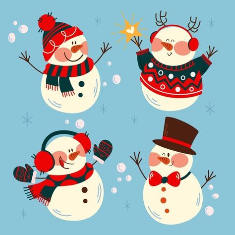 Snowman Drawing, Christmas Graphic Design, Shop Inspiration, Graphic Design Cards, Kawaii Christmas, Holiday Snowmen, Christmas Graphics, New Year Greeting Cards, Character Collection