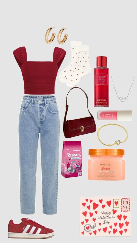 holiday inspired : valentines day #valentines #valentinesday #holiday #red #pink Valentines Day Outfit Ideas For Women, Galentine's Outfits, Cute Valentines Outfits, School Dance Outfits, Valentines Day Outfits, Cute Valentines Day Outfits, Day Outfits, Valentines School, Valentines Outfits